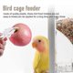 thumbnail image 5 of 6Pcs Vegetable Clip for Birds Bird Cage Feeder for Parrot Vegetable and Fruit Feeding js, 5 of 5