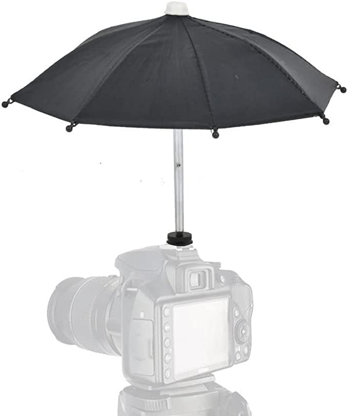 Camera Rain Cover， Camera Hot Shoe Umbrella，Camera Sunshade，Waterproof