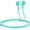 Teal, variant on ARC Wired Earbuds in-Ear Headphones, Earphones with Microphone, Slide Volume Control Noise Isolation Ear Buds Ear Tips, 3.5mm Jack for iPhone, iPad, Samsung, Computer, Laptop, Gaming, Sports - White