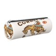 thumbnail image 1 of Disketp Cowboy Up Vintage Wild West Estuche Organizador de Lápices de Cuero, Estuche de Oficina con Cremallera para Bolígrafo y Lápiz, 1 of 6