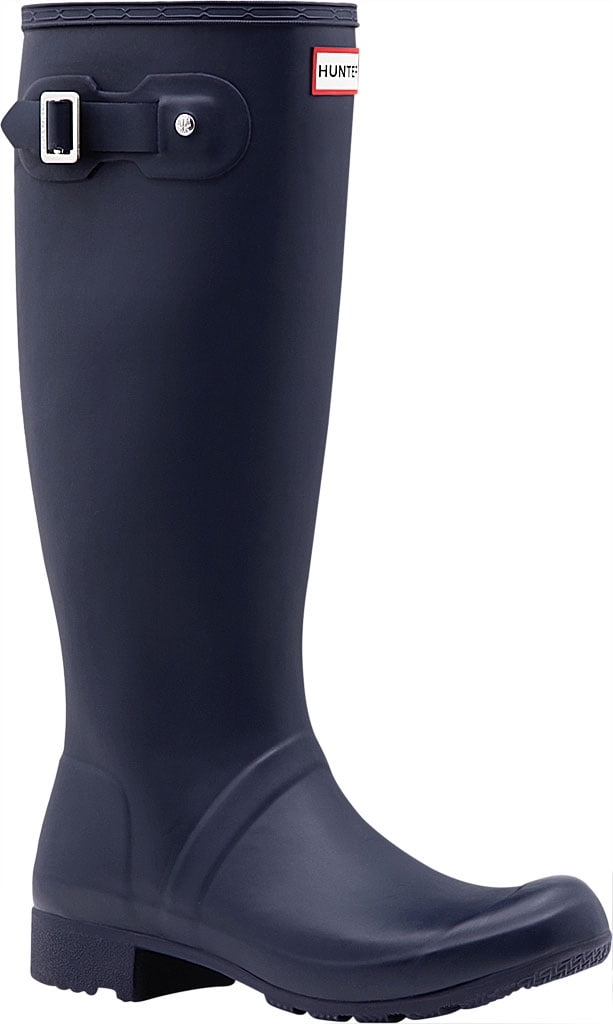 escaleren Staren walvis Women's Hunter Original Tour Tall Packable Rain Boot Navy 6 M - Walmart.com