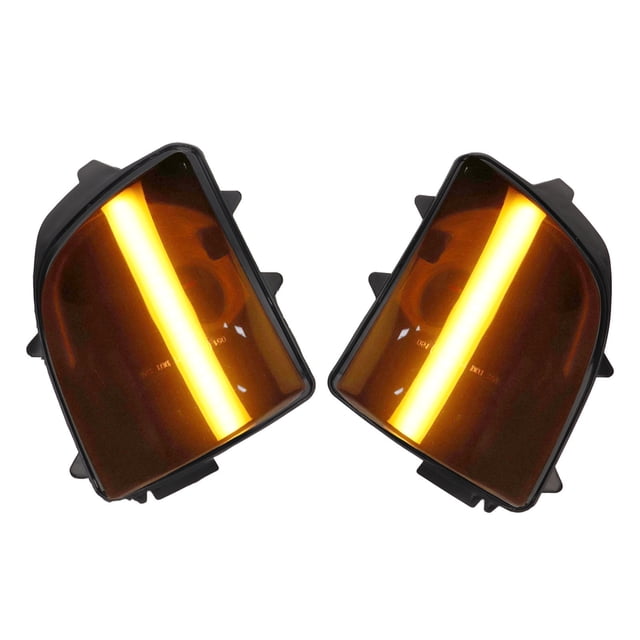 Luces de señal de giro de espejo de puerta lateral de coche, lámparas de espejo retrovisor 31111813 para XC90 2007?2014