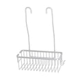 thumbnail image 3 of Tnarru Bathroom Organizer Shower Shelves Basket Shampoo Bracket Hook over Rack Shampoo Holder Hanging Shower Rack for Dorm Bath Soap, 3 of 8