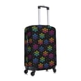 thumbnail image 3 of Balery Luggage Cover Rainbow Snowflake Print Suitcase Covers for Luggage Elastic Washable Suitcase Protector Fits 18-32 Inch Luggage-Large, 3 of 9