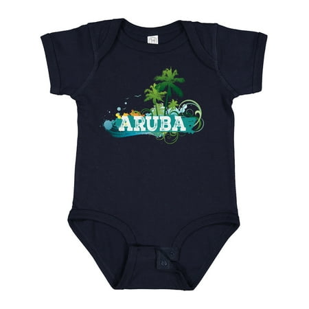 

Inktastic Aruba Vacation Cruise Boys or Girls Baby Bodysuit