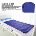 thumbnail image 3 of Drap Plat Coulissant pour Transfert, Rotation et Repositionnement dans le Lit, Aide au Déplacement, Bleu, 3 of 7