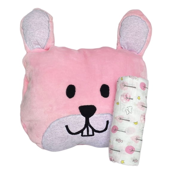 Almohada para bebe + Manta Sabana Muselina Trasnspirable Dara Baby Acc0083