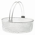 thumbnail image 2 of Cesta para Freidora de Aire Cesta de Malla de Acero Inoxidable con Asa Accesorio para Cocinar Freír Hornear Asar Función Adecuada para Cocina, 2 of 9