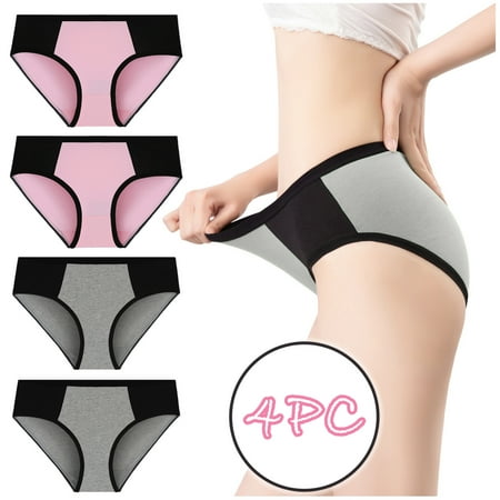 

TANGNADE Women tru tops Women Solid Color Patchwork Briefs Panties Underwear Knickers Bikini Underpants