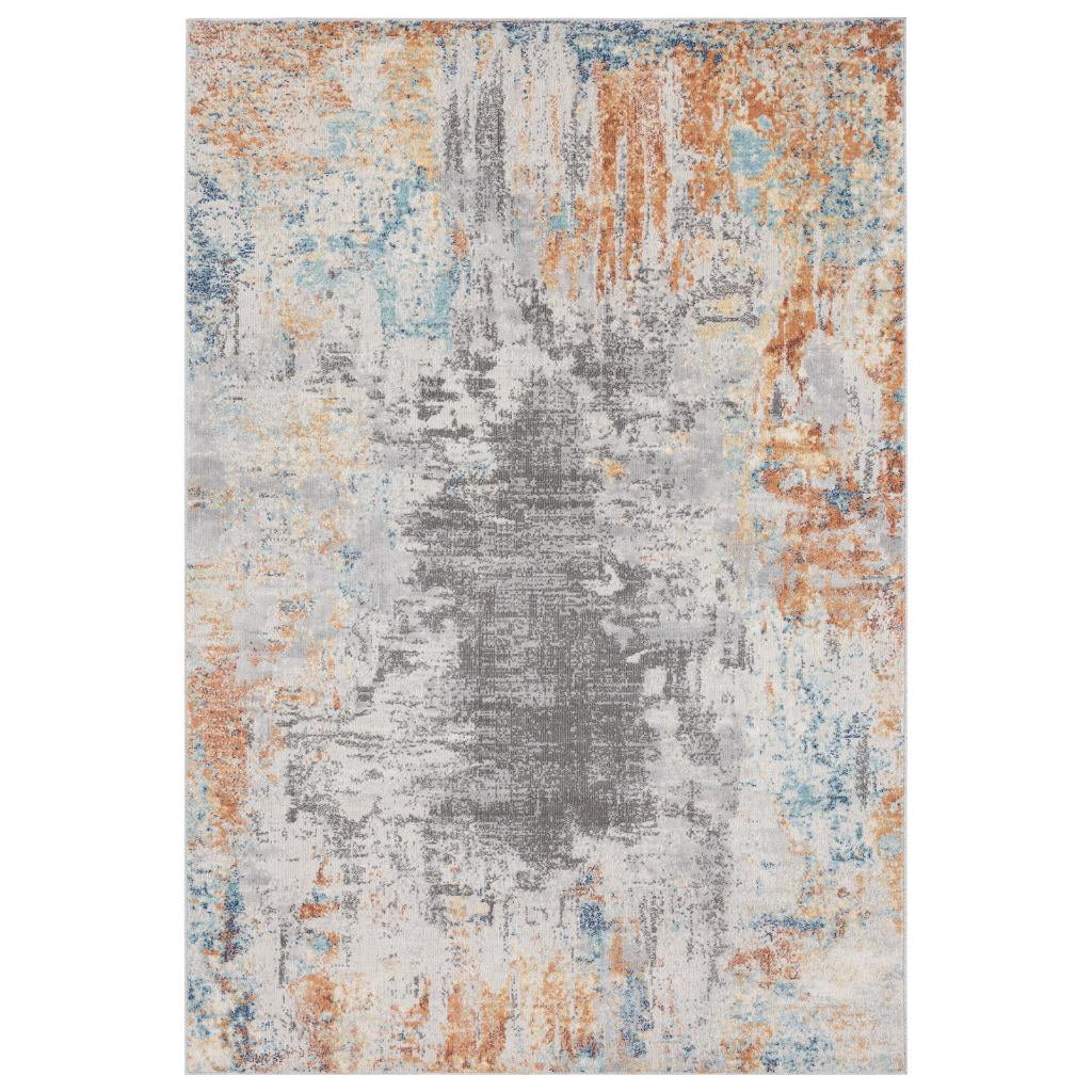 Luxe Weavers Euston Collection Abstract Area Rug 7680 Multi 2x3