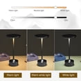 thumbnail image 4 of OUSITAID LED Table Lamps Touch table Lamp Portable Table Sensor Control Beside Lamps 3 Level Dimmable Bedside Lamp 3 Color Touch Control Rechargeable Lamp, 4 of 8