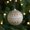 Gold, variant on Christmas Foam 8CM Reseau Sticker Lace Powder Christmas Tree Pendant Hanging Ornaments Decorative