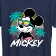 thumbnail image 3 of Disney - Mickey Sunset Shades - Women's Short Sleeve Graphic T-Shirt, 3 of 5
