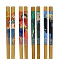 thumbnail image 2 of One Piece Chopsticks Character Inspired Designs Reusable Bamboo Set – 4 Pack, 2 of 5