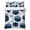 Blue, variant on Queen Quilt Set 90''x96'', Colorful Polka Dot Lightweight Summer Bedspread Coverlet Set with 2 Pillow Shams, Rainbow Point Vibrant Breathable All Season Quilt Bedding for Bedroom/Guest Room