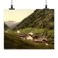 thumbnail image 2 of Print: Oetz Valley, View In The Valley, Tyrol, Austro-Hungary, circa 1890, 2 of 4