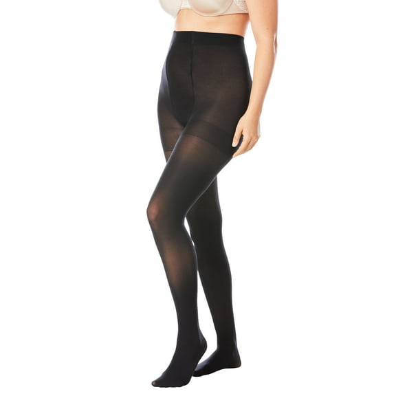Comfort Choice Women's Plus Size 2-Pack Smoothing Tights