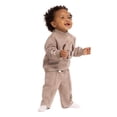 thumbnail image 4 of Minnie Mouse Baby Girls Mock Neck Sweatshirt and Pants Set, 2 Piece, Sizes 0/3M-24M, 4 of 8