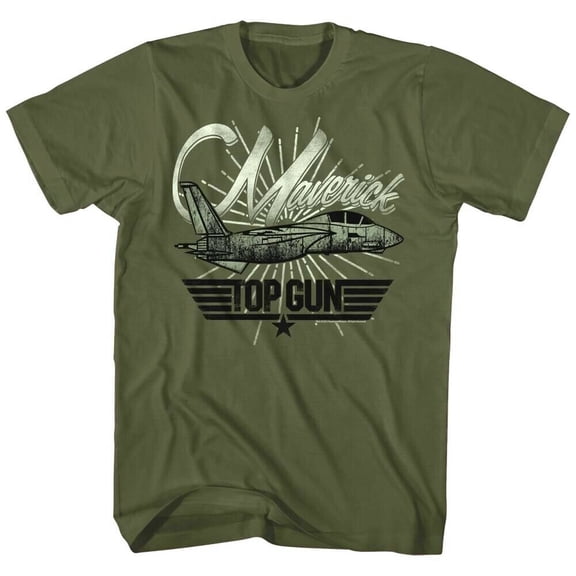 Top Gun Maverick Retro Jet Men's T Shirt