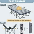 Docred Folding Camping Cots For Adults，Heavy Duty Cots For Sleeping