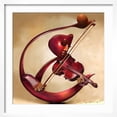 thumbnail image 2 of Art.com Ethereal Strings Art Print by Salaam Muhammad, White Frame Wall Art, 21" x 21", 2 of 5