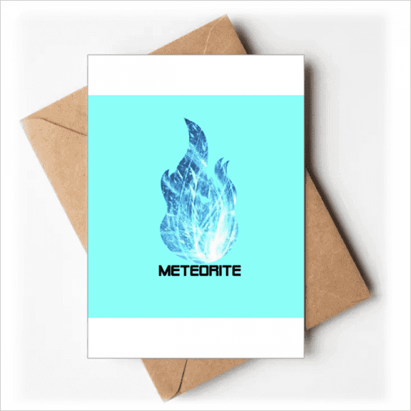 Cosc Space Blue Flame Meteor Greeting Cards You are Invited Invitations