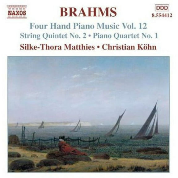 J. Brahms - Four Hand Piano Music 12 - Music & Performance - CD