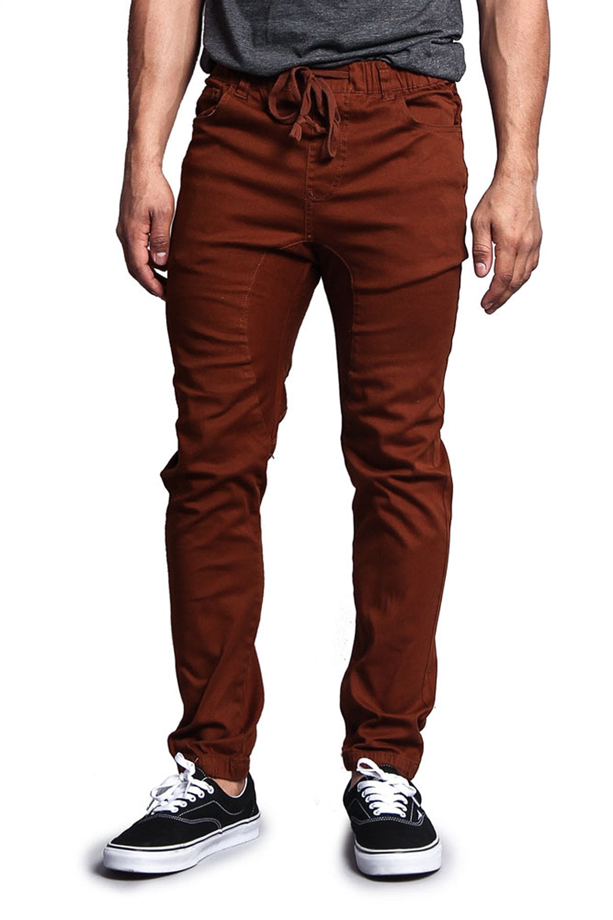 mens chocolate brown sweatpants