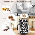 thumbnail image 5 of TSOVTHRID Classic Milk Cow Print Recliner Cover Non-Slip Reclining Covers with Pocket Stay in Place Recliner Chair Covers with Elastic Strap Washable Furniture Protector for Pets, 5 of 7