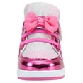 thumbnail image 2 of NEWMALL Toddler Glitter Shoes Girls Flashing Cute Bowknot Sneakers (10 Toddler,Fuchsia Multi), 2 of 7