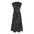 thumbnail image 4 of EQWLJWE Robes à Paillettes à Étages pour Femmes avec Poches, Robes d'Été pour Femmes 2024 Vacances Tendance Décontractée Robe T-Shirt à Manches Courtes, Robes d'Été à Étages de Plage pour Femmes 2024, 4 of 4