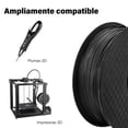 thumbnail image 2 of Filamento para impresora 3D Zonar  FIL3D-N Color Negro Carrete De 1 Kg, 2 of 6