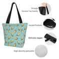 thumbnail image 6 of Fotbe Lemon Ice Cream Pattern Beach Tote,Shoulder Handbag,Spacious Tote Bag,Lightweight Travel Bag,Versatile Shopping Bag, 6 of 9