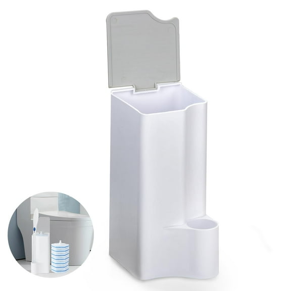 Holder for Clorox Toilet Wand, Compatible with Clorox Toilet Wand Holder Only, White