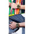 thumbnail image 4 of Reloj NAVIFORCE Sport Casual Resistente al Agua - Verde/Dorado, 4 of 4