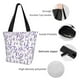 thumbnail image 4 of Easygdp Lavender Flowers Bolso de Hombro para Mujer, Bolso Bandolera y Cartera de Mano Elegante para Uso Diario, 4 of 6