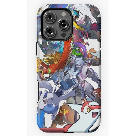 Poke Legends Gaming Monster Inspired Art Phone Case for iPhone 11 12 13 14 15 16 17 Pro Max