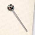 thumbnail image 4 of Sea slugs Elegant Silver Lace-Edged Bookmark - Gift for Book Readers and Lovers, 4 of 5