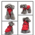 thumbnail image 5 of Pet chest and back style dog clothing zipper jacket pet dog winter clothing, chest strap design pet dog coat outdoor small dog warm clothing small and medium-sized dog clothing, 5 of 6