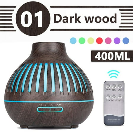 

High Quality 550ML Humidifier Ultrasonic Air Humidifier Essential Oil Diffuser Home Bedroom Office Aromatherapy Spray LED Light