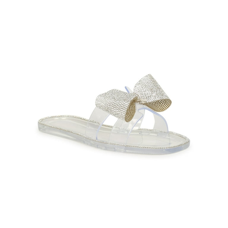 Bamboo open sale toe jelly sandals