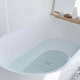 thumbnail image 2 of Bathroom Shower Mat Pebbles Bath Tub Non Slip Safety Mat with Rubber Suction Cup(White), 2 of 5