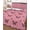 Pink, variant on Full Size Quilt Bedding Set, Black Spring Butterfly Reversible Summer Quilt 3 Pieces, Bow Knot Lightweight Bedspreads Coverlets with 2 Pillow Shams for All Seasons