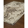 thumbnail image 3 of Dalyn Antigua Area Rug AN10 An10 Mocha Mocha Leaves Curves 9' 6" x 13' 2" Rectangle, 3 of 5