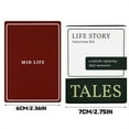 thumbnail image 2 of WM_luoming 150 Pcs Life Story Interview Kit Cards, Family Conversation Cards With 3 Stages Of Life, Get To Know Parents And Grandparents,For Family Game, 2 of 7