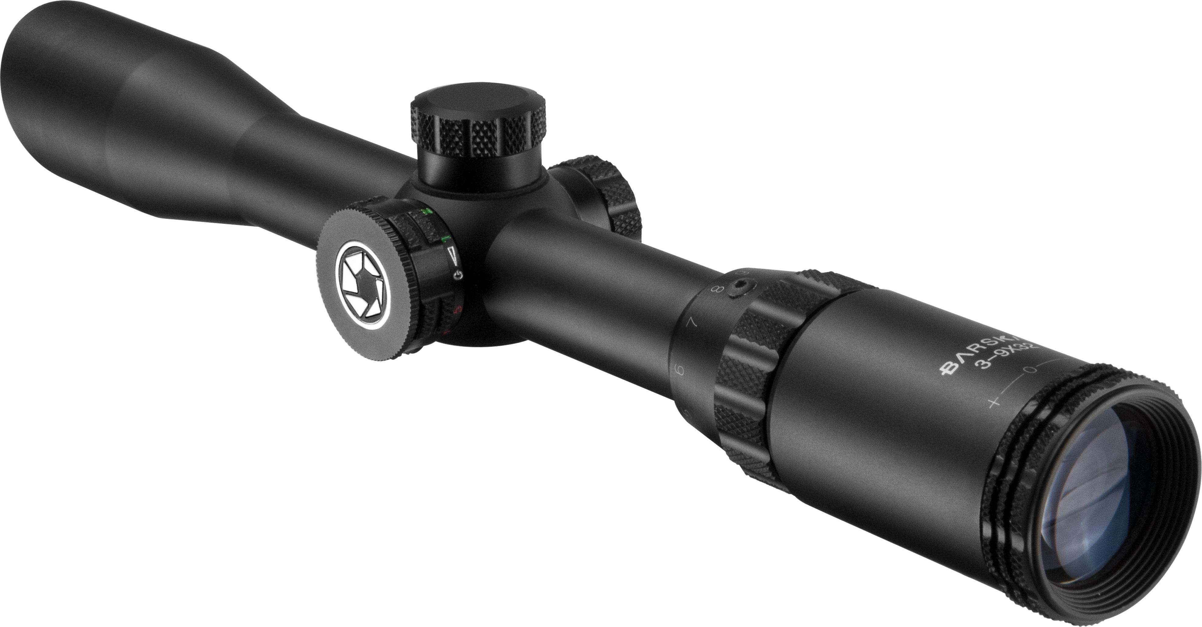 Barska 3-9X32mm Blackhawk Riflescope with Illuminated Mil Dot Reticle
