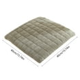 thumbnail image 5 of Specollect Non-Slip Soft Plush Chair Pads with Ties Winter Indoor Warmth Square Chair Covering Nonslip Comfort Dining Seat Pads Stool Mat Cover Decoration for Home Patio Kitchen Office Dorm, 5 of 5