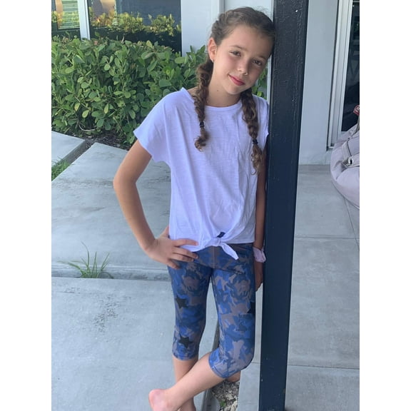 Capri Camouflage Leggings