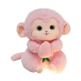 thumbnail image 3 of 12 Inch Stuffed Monkey Plush | Monkey Stuffed Animal Pink Valentine Plushie | Valentine's Day Gift for Student | Kids Birthday Gift, 3 of 5
