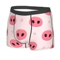 thumbnail image 2 of Disketp Pig Noses Men'S Boxer Briefs,Soft And Breathable Cotton Underwear With Comfortflex Waistband, 2 of 8